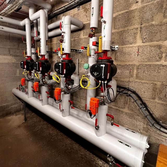 Installation systeme de chauffage par ADES Lorient